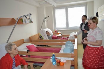 Červené nosy na Valentína