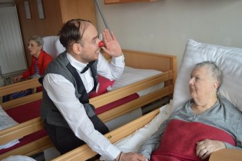 Červené nosy na Valentína