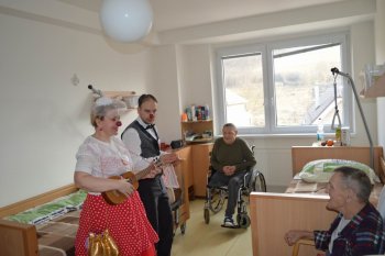 Červené nosy na Valentína