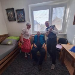 Červené nosy na Valentína