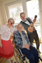 Červené nosy na Valentína