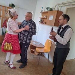 Červené nosy na Valentína