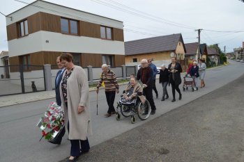 Pietna spomienka pri pamätníku padlým