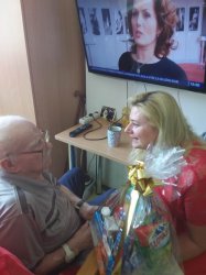 Vzácna návšteva k narodeninám