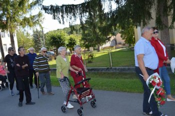 Pietna spomienka pri pamätníku padlým