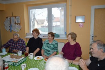 Fašiangové posedenie v domčeku